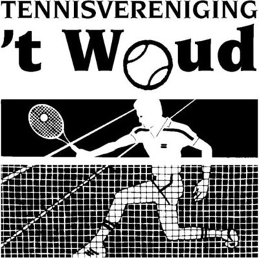 Tennisvereniging 't Woud logo