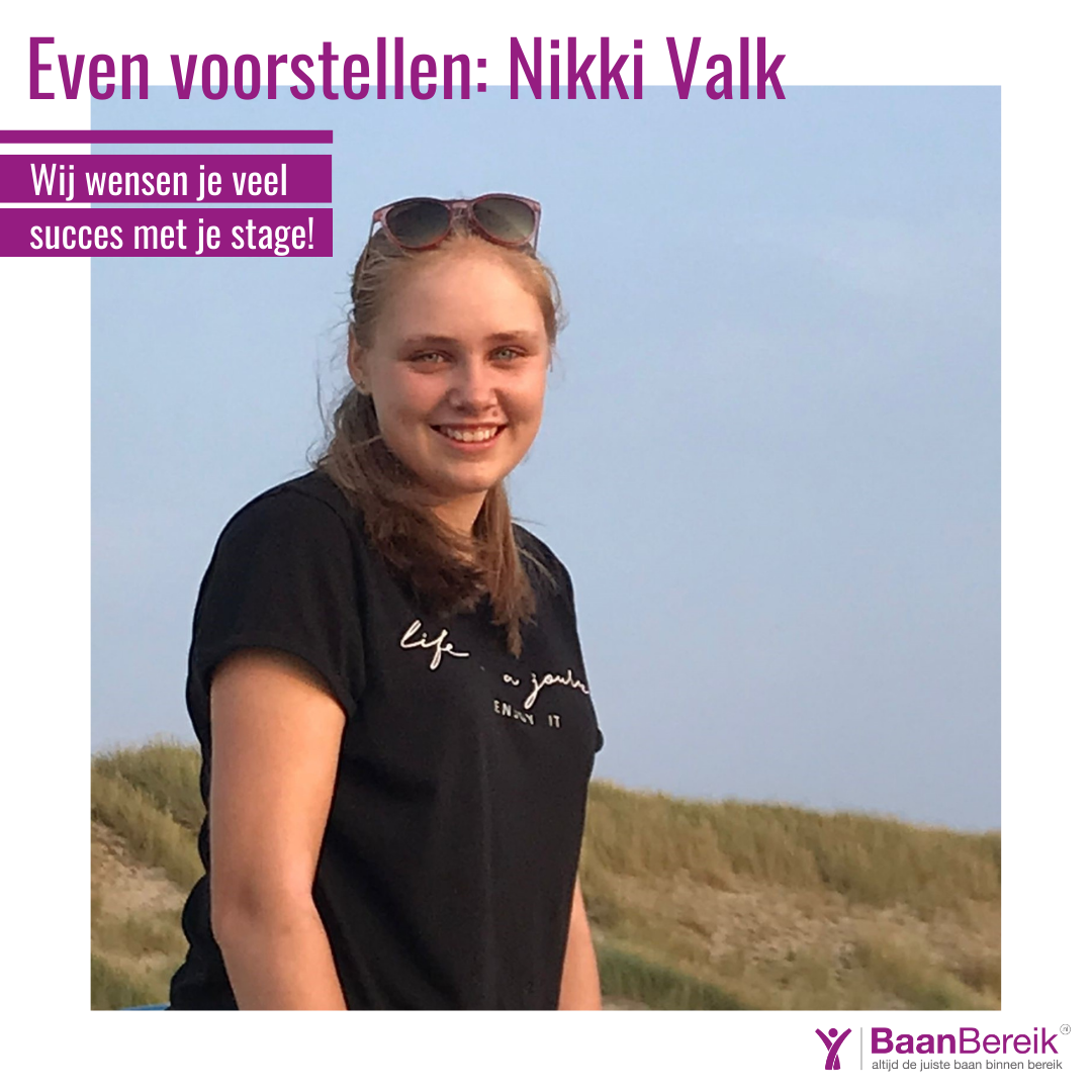 Even voorstellen: Nikki Valk