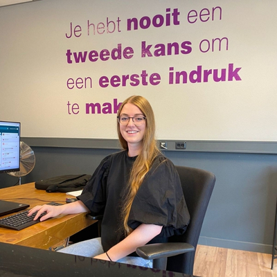 Mayra 1 jaar in dienst!