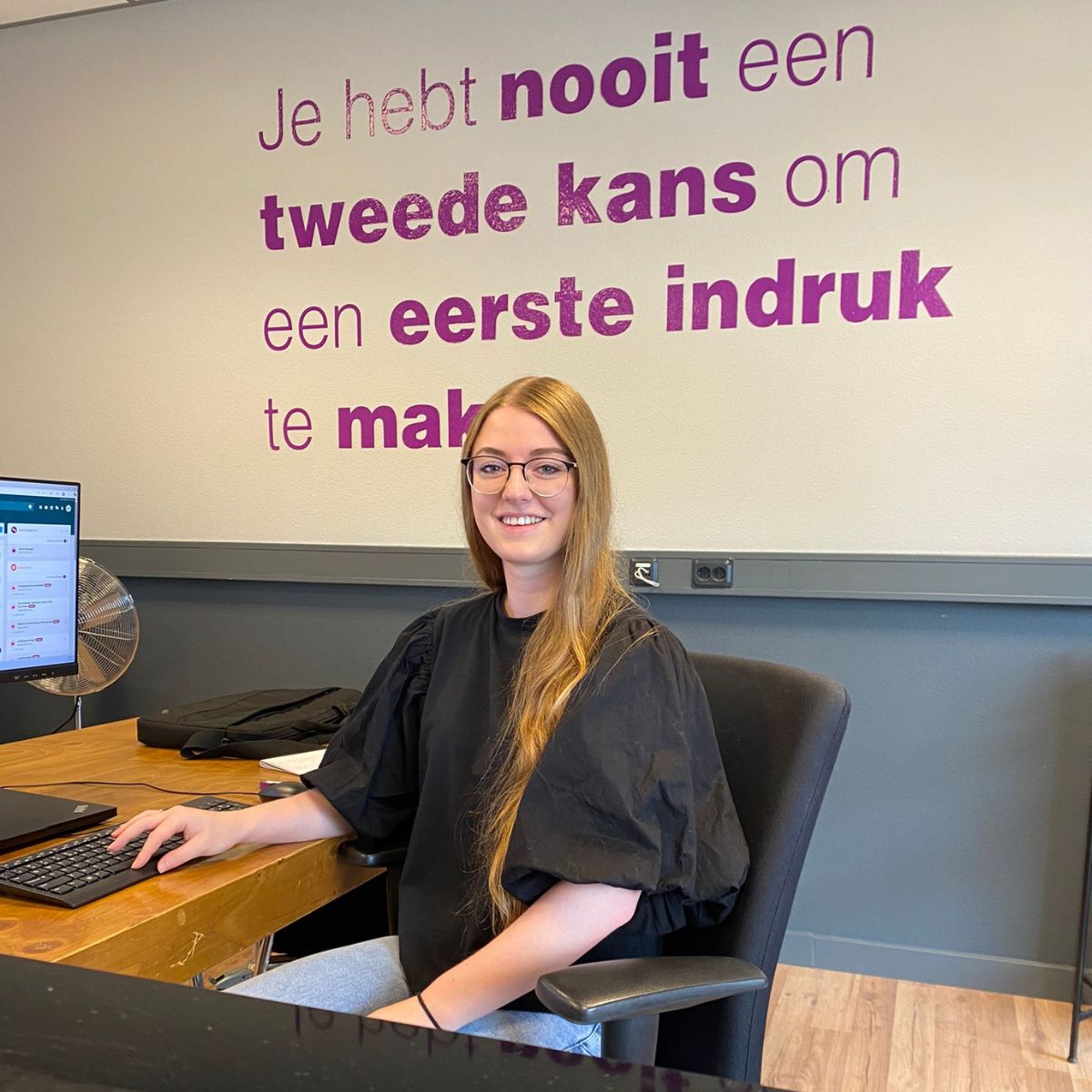 Mayra 1 jaar in dienst!