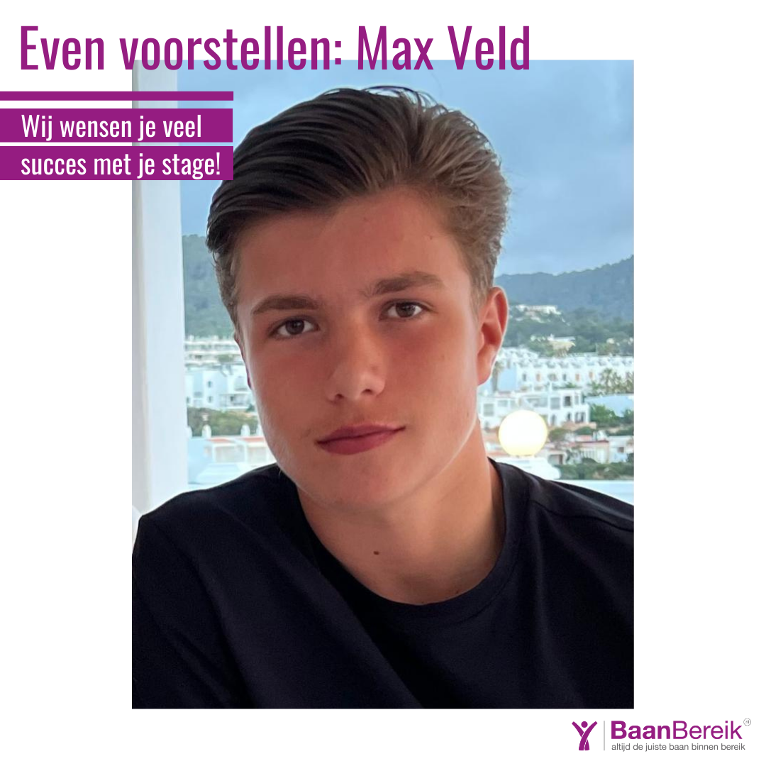 Even voorstellen: Max Veld