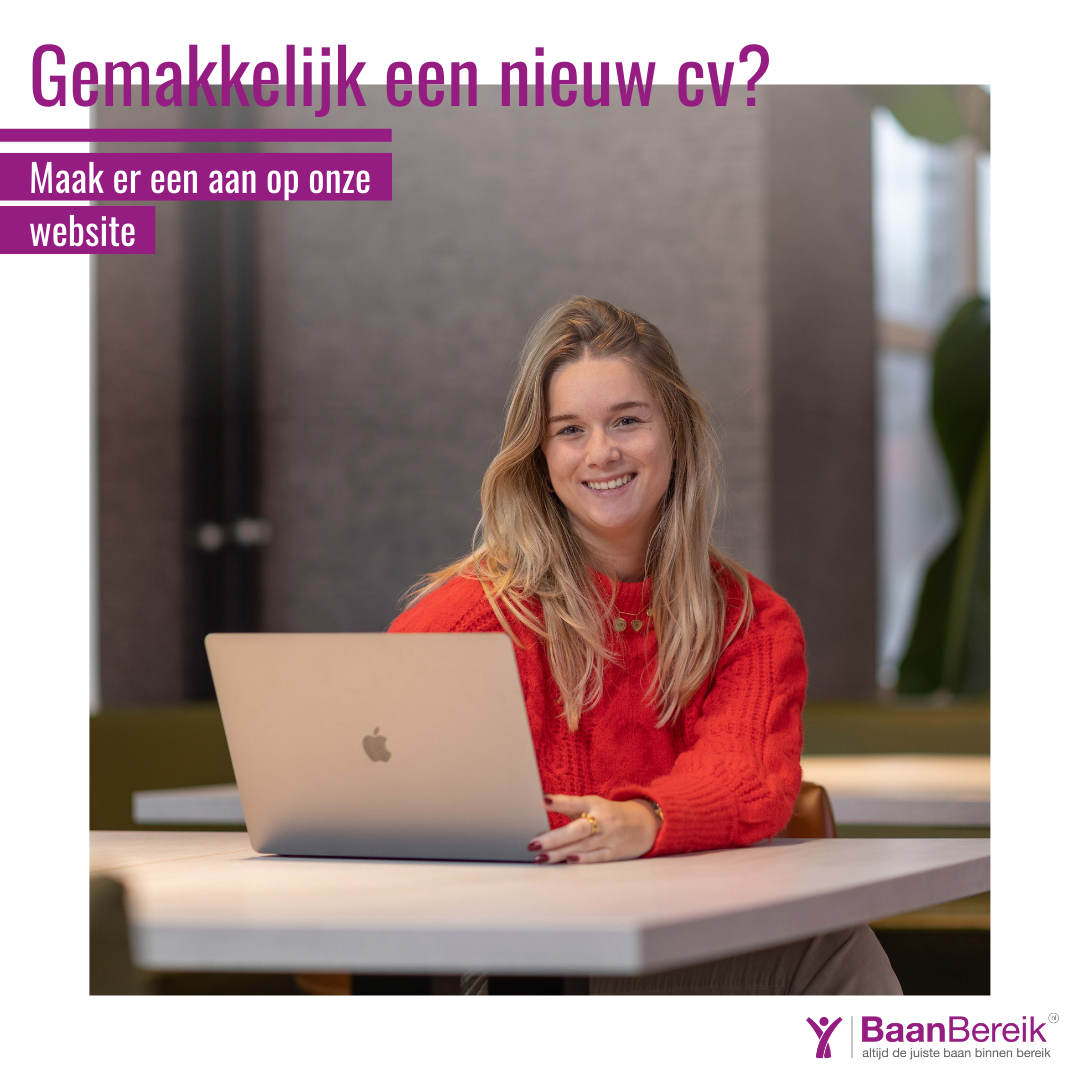 Een cv maken? Dat doe je zo!